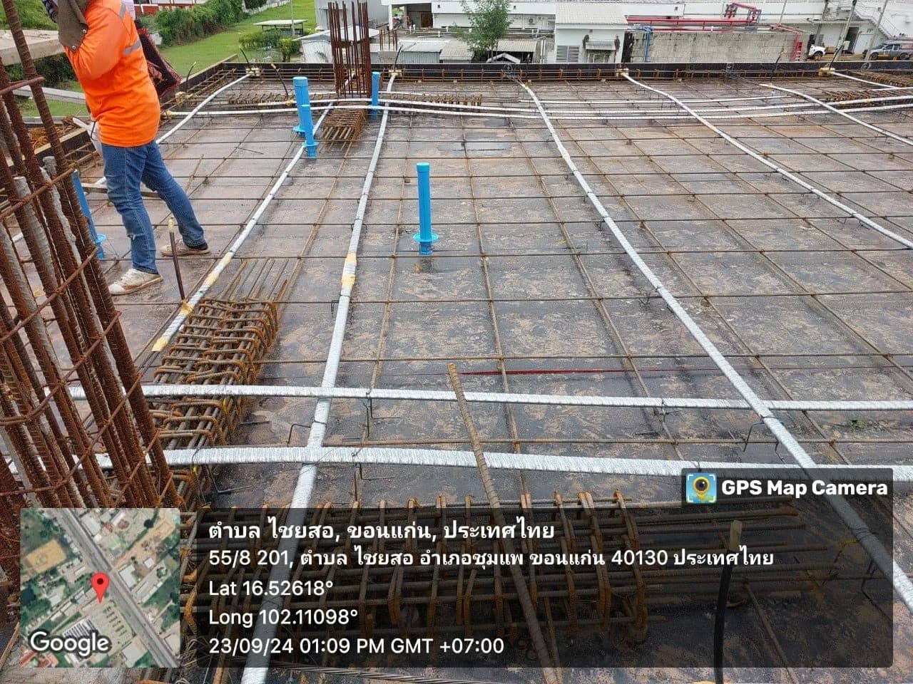ผลงานก่อสร้างบ้านพักอาศัย 2 ชั้น – อำเภอชุมแพ จังหวัดขอนแก่น
